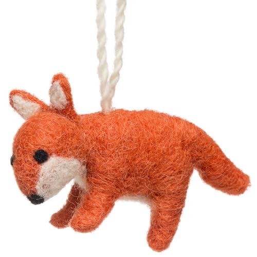 SIKORA Filz Anhänger hangemachter Christbaumschmuck aus Wollfilz Deko...