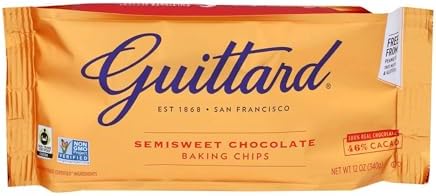 Guittard Baking Chips, Semi Sweet Chocolate, 12 oz