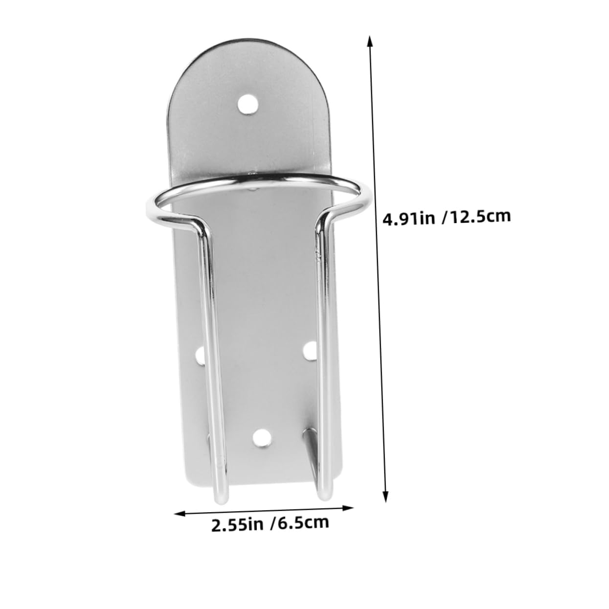 Gogogmee Bathroom Hair Dryer Rack Hair Salon Tool Rack Blow Dryer Stand Stainless Steel Design