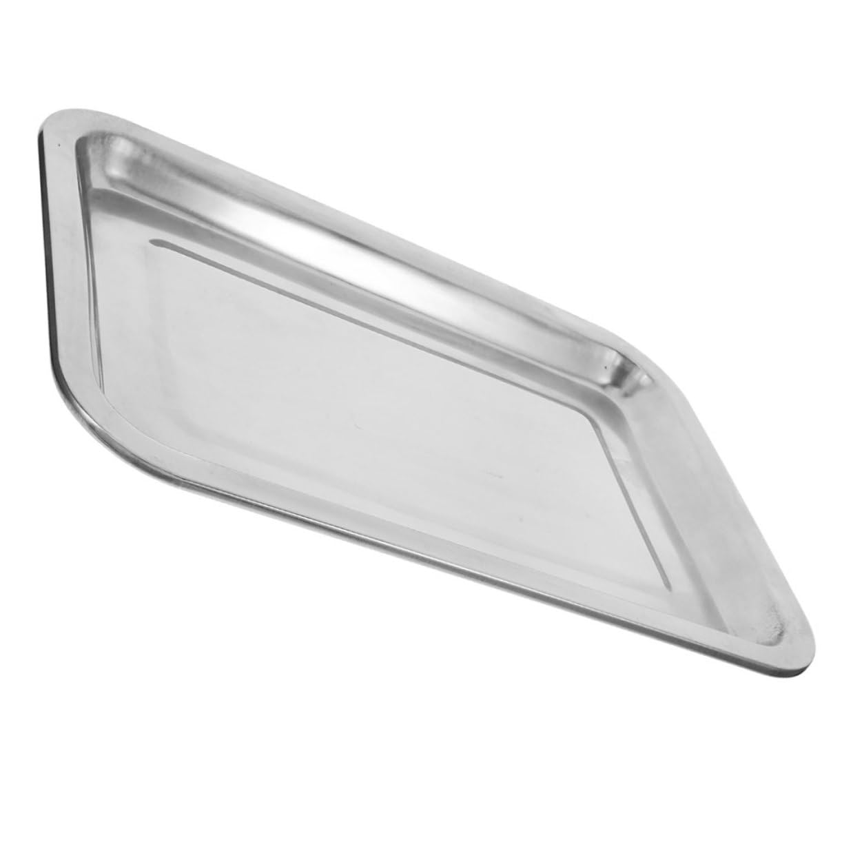 PRETYZOOM and Alkali Resistant Lab Trays Stainless Steel Construction Sanitary for Medical Tattoo Use