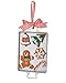 Kurt S. Adler Gingerbread Men Baked Cookies on Tray Christmas Holiday Ornaments Set of 2
