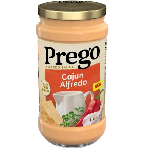 Prego Cajun Alfredo Pasta Sauce, 14.5 oz Jar