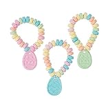 Easter Egg Candy Bracelets (set of 12 Individually packaged) Easter Egg Filler and Basket Candy