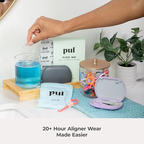 Image of Clear Aligner and Retainer Case by PUL, Gray Combo, Medium to Large, Travel