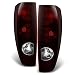 For Chevy Colorado/GMC Canyon Truck Dark Red Tail Lights Driver Left + Passenger Right Replacement
