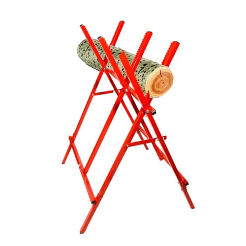 Caballete de sierra ajustable, soporte for sierra, soporte for troncos, soporte for troncos portátil, sierra plegable for cortar troncos, caballete for sierra de troncos de acero, soporte for troncos