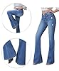 VIPONES Women's Flare Bell Bottom Jeans High Waist... #1