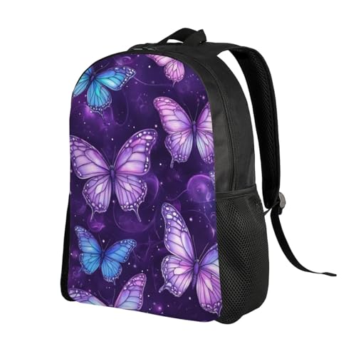 Shoulder BookBags Butterflies Sports Outdoor Running, Camping Backpack Men Women2