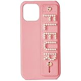 [メゾン ド フルール] パールロゴアイフォン12ケース レディース 8A12FQJ1100 ピンク
