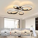 【Produktinformationen】: Abmessungen: 66 cm x 41 cm x 9,5 cm; Leistung: 65W. Materialien: Aluminium und Silikon. Diese Leuchte bietet eine hohe Helligkeit und lässt den gesamten Raum in hellem Licht erstrahlen. Trotz der starken Beleuchtung wurde diese Leuchte speziell entwickelt, um das Licht weich und gleichmäßig zu machen, um Blendung und visuelle Ermüdung zu vermeiden.