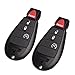 MechanMagic Key Fob Fobik Replacement Fits for Dodge Ram 1500 2013-2021 2500 3500 4500 5500 2013-2018 Pickup Truck Keyless Entry Remote Start Control GQ4-53T 4B Set of 2
