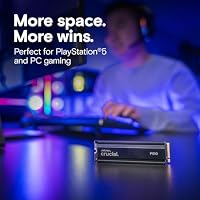 Crucial - P510 - Ssd Interno - 1 Tb - Pcie Gen4 Nvme M.2 - Con Dissipatore Di Calore - Velocit? Di Lettura Fino A 1100 Mb/s - Ct1000p510ssd5 – Ansicht 3