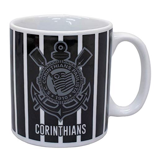 Caneca Porcelana Corinthians 320ml Oficial