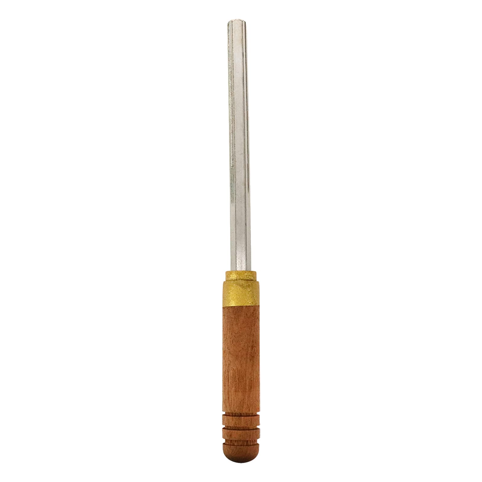 Outil de réparation pour frettes de guitare - Lime hexagonale pour guitare (manche en bois)