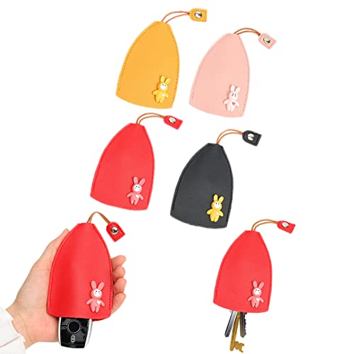 BAG4 fundas portátiles extraíbles para llaves de coche, fundas universales de poliuretano para llaves del hogar, llavero de protección creativa para llavero de coche, no se desliza fácilmente, a,