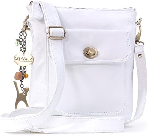 Borsa Tracolla Regolabile Victoria Hyde Borsa Box In Vera Pelle Con Tracolla Acc. Silver P. Cardin - 1955 BOX Borsa Donna Tracolla