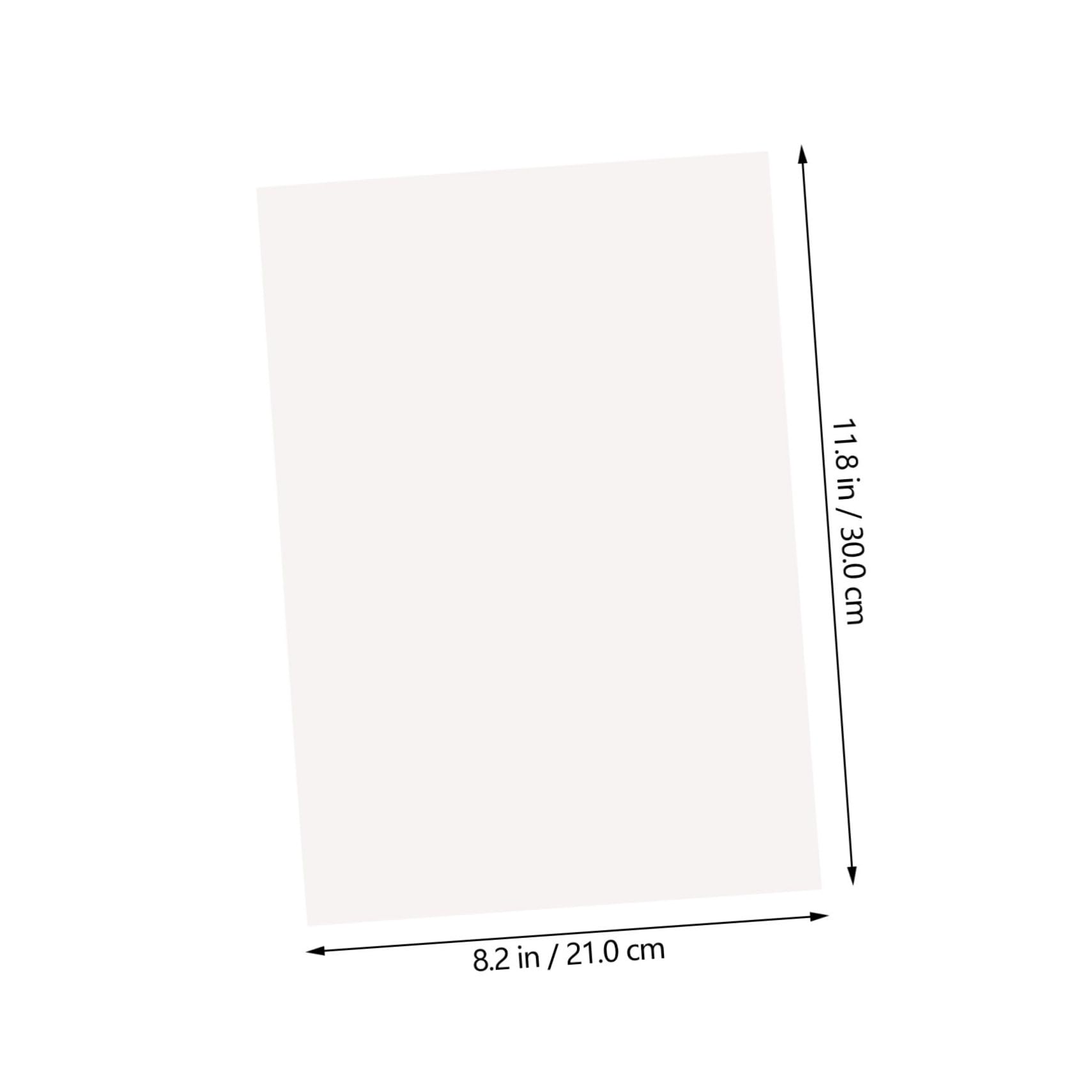 OSALADI 20 Sheets Films for DIY Painting Flexible Cyanotype Printing Material Creative DIY Tool for Craft Enthusiasts Smooth Surface Convenient and Practical