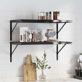 2-Pack Black Floating...