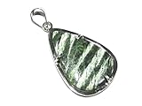 Swiss Green Opal pendant silver 925%
