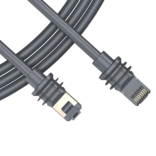 FINEANDENG Starlink CAT6 Ethernet Cable 6.56 FT RJ45 Male to Male Starlink Ethernet Outdoor Extension Cable for Starlink Gen3/V3/V4/Mini Dishy etc(2m)