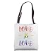 Love is Love Rainbow Pride Flag Tote Bag