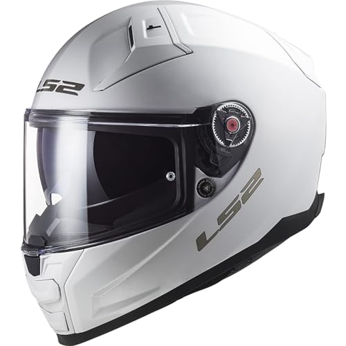 Ls2, Casco Moto Integral Vector Ii Gloss White, Xxxl Ls2, Casco Moto Integral Vector Ii Gloss White, Xxxl