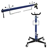 GATO DE FOSO 500 KILOS: Gato de foso para trabajos bajo el vehículo de manera rápida y sencilla. Altura minima: 1100mm. Altura maxima: 1990mm