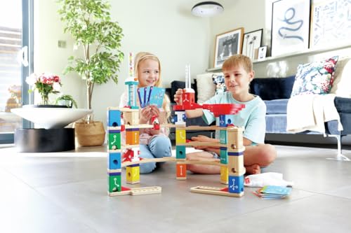 Hape Quadrilla - Set Avanzato Di Codifica | Pista Per Biglie In Legno Di Ultima Generazione Per Imparare Il Coding Giocando Dai 6 Anni In Su - 2