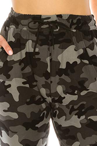 Image of Leggings Depot Premium Jogger Women's Popular Print High Waist Track Pants(S-XL)