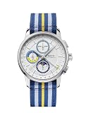 MIDO Baroncelli Chronograph Moonphase - Swiss Automatic Watch for Men - Silver Dial - Case 42mm - M0276251703100