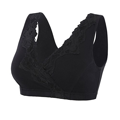 ZUMIY Maternidad y la Lactancia Sujetador, Mujeres de Encaje de Algodón de Enfermería Bra