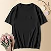 Unisex Cotton Tee Tate McRae Short Sleeve Round Neck Hip Hop Graphic Tshirt for Men Women (Black,XS) #1