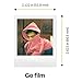 Go Color Film, 32 Mini Photos, 2 Double Packs, Compatible with Polaroid Go Camera, Instant Color Film for Instant Camera, with a Lumintrail Cleaning Cloth