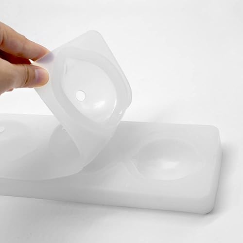 Miniatura 5 de Molde de silicona para hornear, antiadherente, pastelería, chocolate, pastel, postre, herramientas de decoración (2 unidades, limón Q_14 x 3.2 x