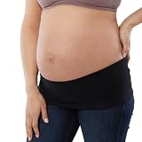 Ingrid & Isabel Basics - Bellaband - Belly Bands for Pregnant Women (M/L, Black)