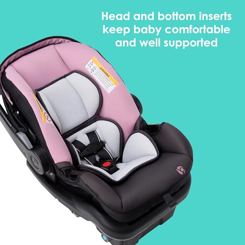 Baby Trend EZ-Lift™ PRO Infant Car Seat, Dash Rose – Lightweight Premium Carry, Plush Infant Cushioning, Adjustable Harness Support - image 7