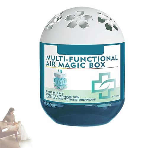 Kouamor - 1/2/3pcs Multi Functional Air Magic Box, Indoor Air Purification Dust Removal Magic Box, Automatic Air Freshener, Dust Collector, Long-Lasting Freshness for Home Kids Pets (1pc)