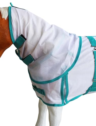 Image of 36 inch Miniature Weanling Donkey Pony Horse Foal Summer Sheet White 51805
