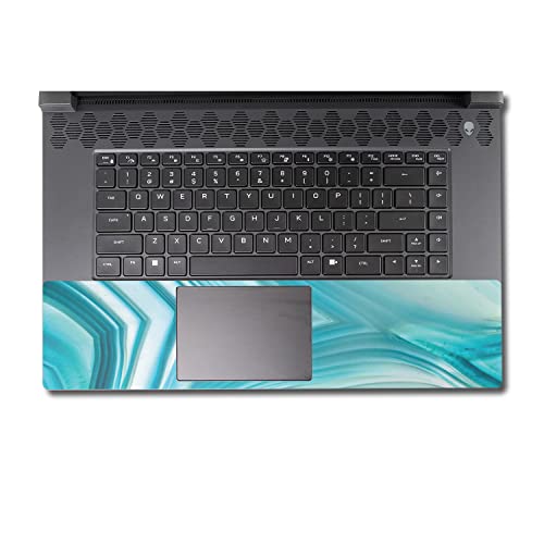 Image of MightySkins Skin Compatible with Alienware M17 R5 (2022) Full Wrap Kit - Aquamarine Quartz | Protective, Durable, and Unique Vinyl Decal wrap Cover | Easy to Apply & Change Styles | Made in The USA