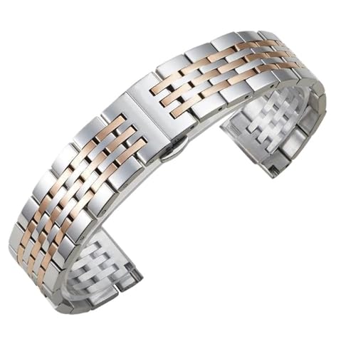 Bracelet de montre anti-irritation en acier inoxydable pour remplacer le cuir