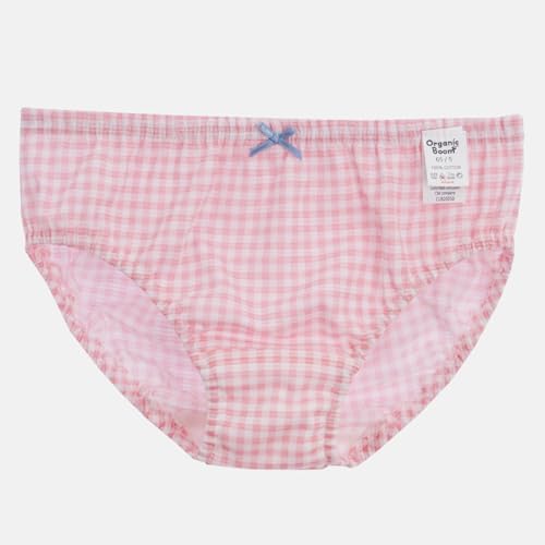 100% Certified Organic Cotton Single Jersey Lightweight Girls Panties Briefs Ultra Soft Comfortable3