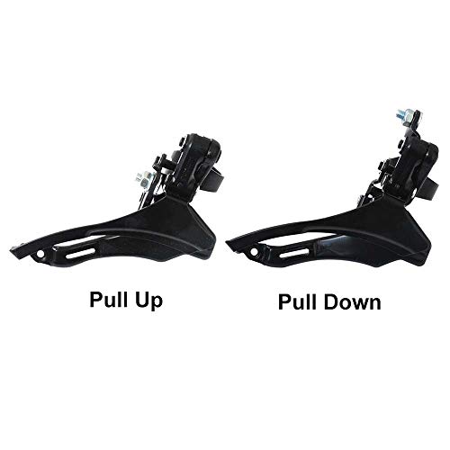 image for NKLC Front Bike Derailleurs, FD-TZ30 Pull-Down/Pull-Up 18/21 Speed Fro