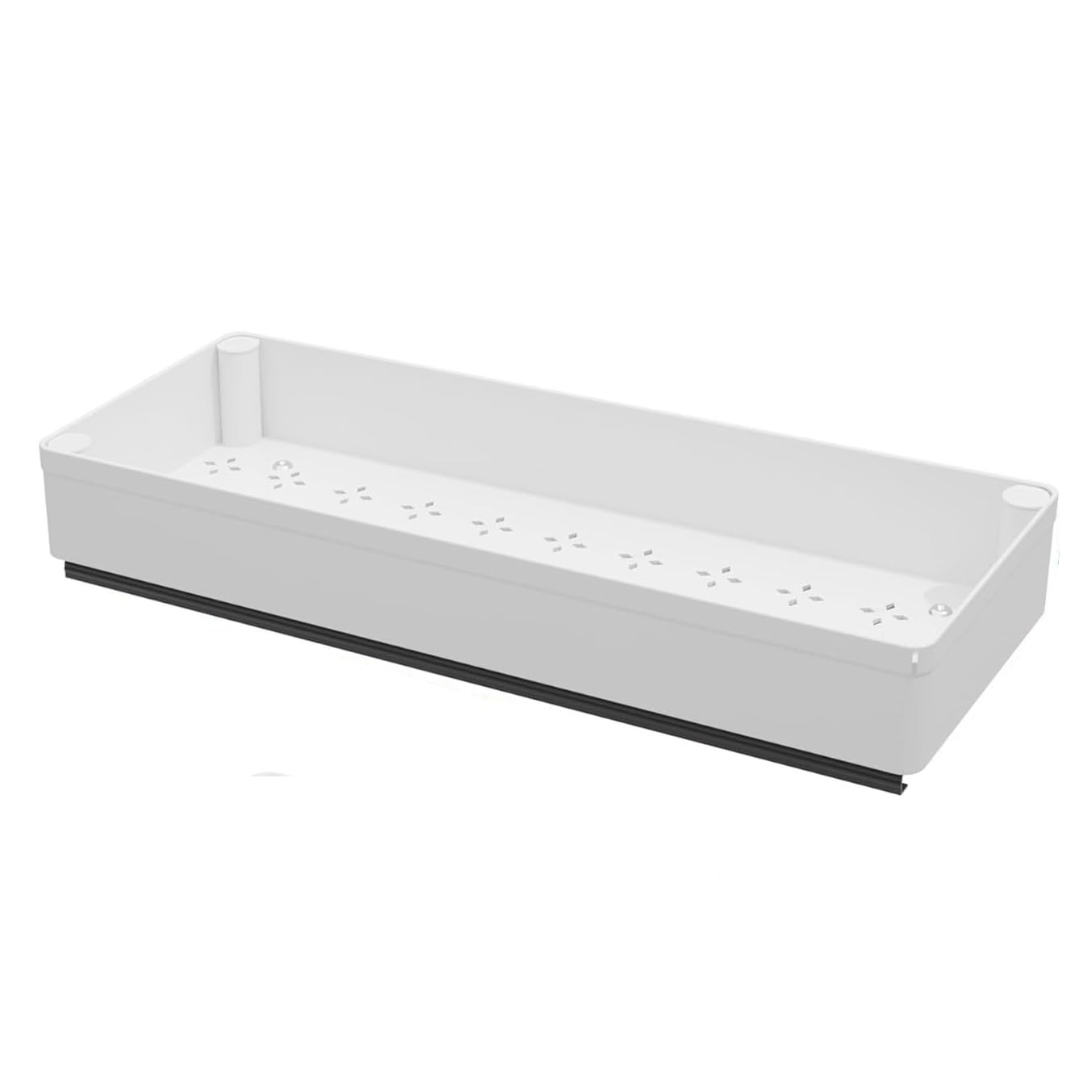 Zstar Cassetto estraibile da cucina, cassetto telescopico, organizer da cucina, armadietto da cucina, organizer per spezie, scaffale estraibile per cucina, dispensa e bagno, 13,5 W x 40 D x 5 cm