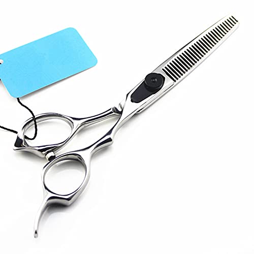 Tijeras de peluquería japonesas de Acero de 6 Pulgadas, Tijeras de barbero para entresacar el Cabello, Set de peluquería.