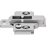  CLIP Montageplatte, 0 mm, Zink, Spax-Schrauben, HV: 2-teilig, 175H7100