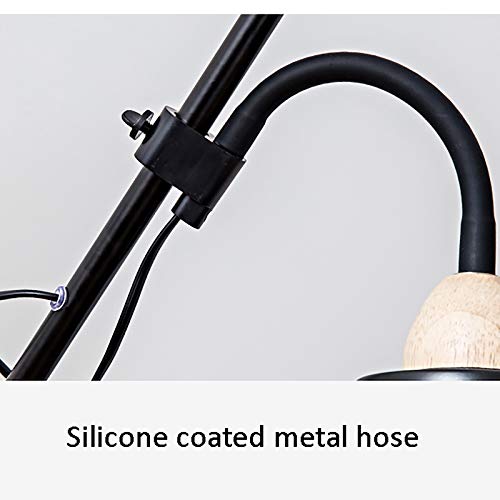 Lámpara de pie de cabeza múltiple con iluminación ajustable 6