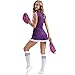 JELEUON Women Sexy Cheerleader Uniform School Musical Dance Dress Match Pom poms Socks Halloween Costume Fancy Dress Outfits
