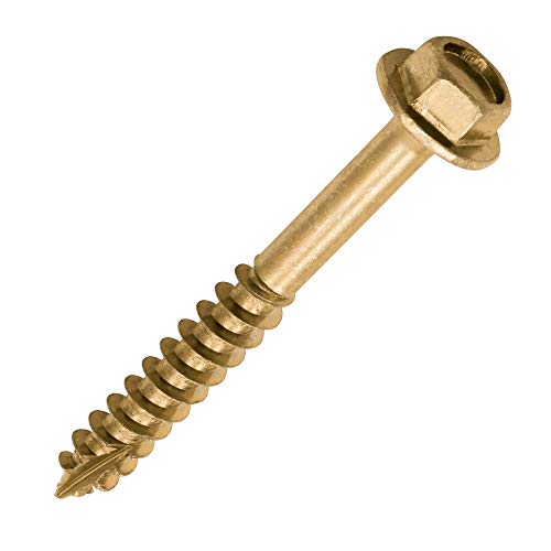 Vis tire-fond de précision TIMCO 6,0x50mm haute résistance jaune boîte 100
