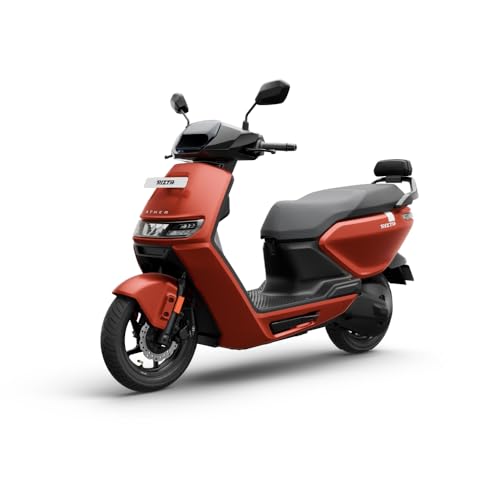 Image of Ather Rizta S (3.7 kWh) Electric Scooter with Ather stack pro in Terracotta Red mono booking for Ex-Showroom