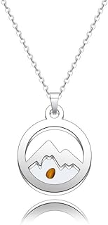Mustard Seed Mountain Necklace Christian Jewelry Mustard Seed Jewelry Faith Gift Inspirational Gift